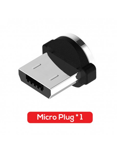 Καλώδιο Μαγνητικό με πλάγια υποδοχή+ C/USB/iphone