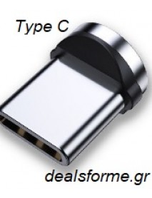 Καλώδιο Μαγνητικό+C/USB/iphone