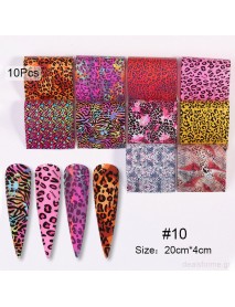 Σετ Leopard Foils Mix #10-(20cm)