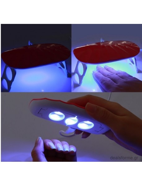 ​Μίνι Λάμπα Νυχιών UV LED 6W