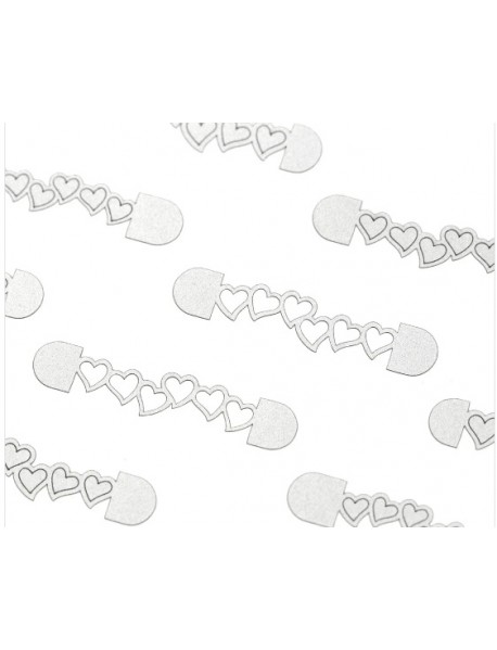 Nail Stencils - Heart Chain
