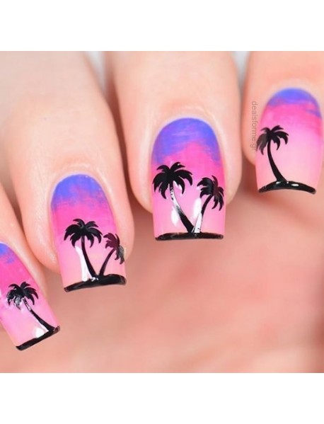 Nail Stencils - Palm