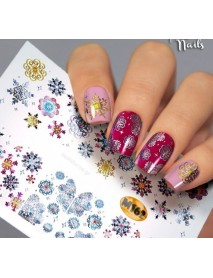 Water Decals nail tranfers-Christmas
