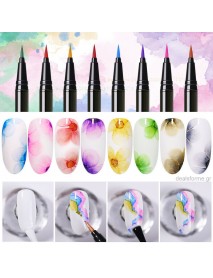 Water Color Ink Marble Nails-HI 03/1ml