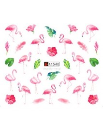 Water stickers Flamingo Love-#3