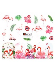 Water stickers Flamingo Love-#6