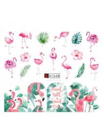 Water stickers Flamingo Love-#9