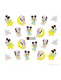 Water stickers Mickey and Minnie-#10