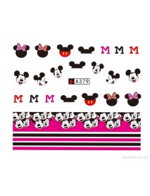 Water stickers Mickey and Minnie-#13