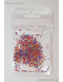 Pixie Crystal Colorful -1.1mm