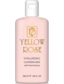 Yellow Rose Hyaluronic Cleansing Milk with Flower Extracts 200ml